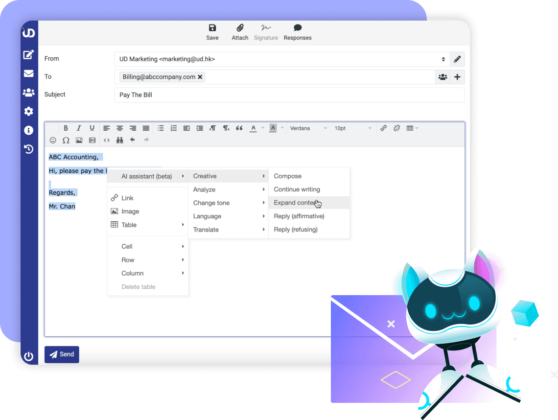 AI UMail Assistant