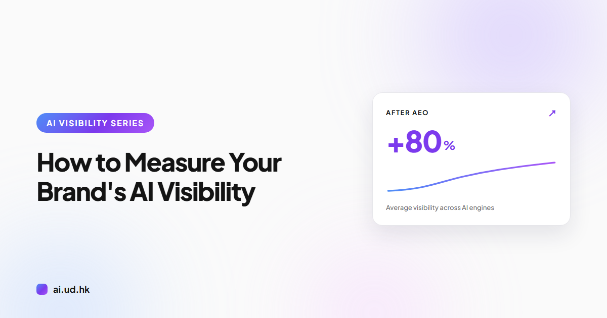 How to Measure Your Brand's AI Visibility