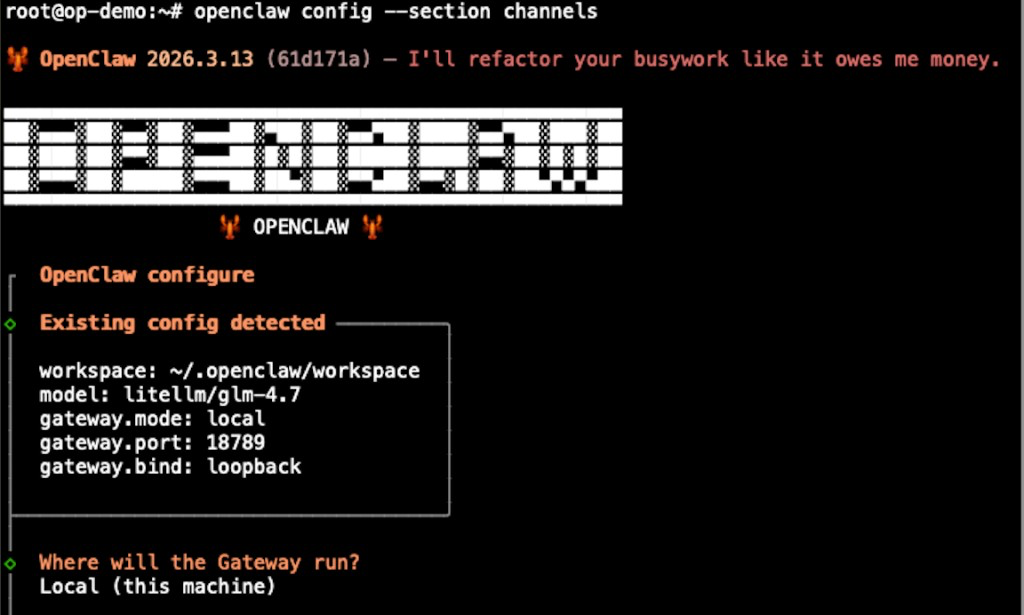 Run the Config Wizard